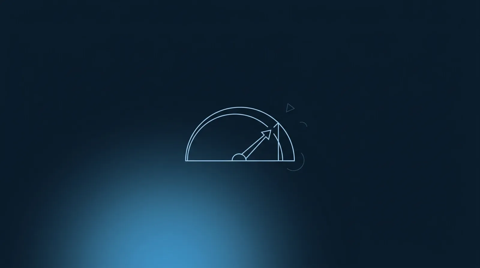 Line-art illustration of a gauge approaching its daily loss limit